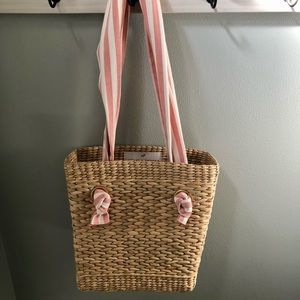 Violet & Brooks Kate Straw Tote